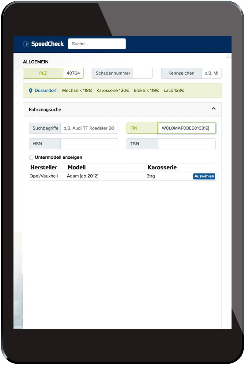 Speedcheck Shuttle SpeedCheck - ControlExpert